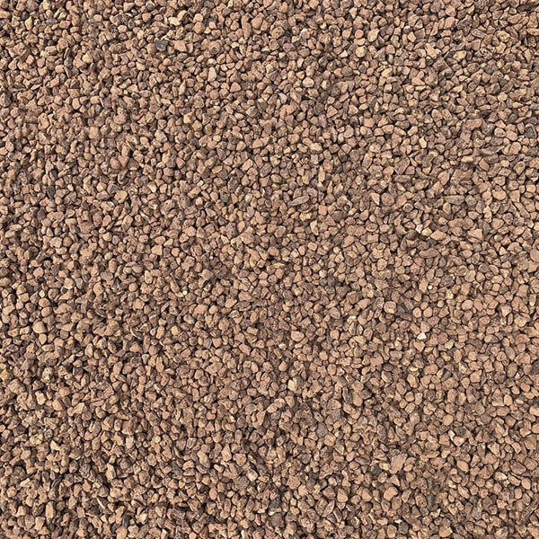 pea gravel typically comes in shades of gray, white, and tan